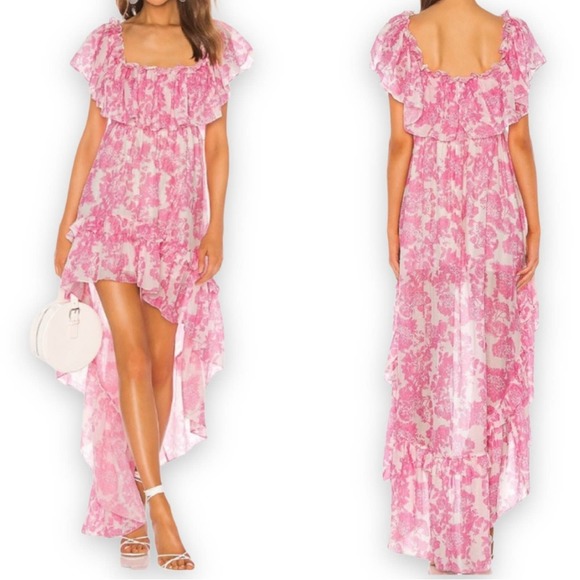 LoveShackFancy Dresses & Skirts - LoveShackFancy Alexia Dress in Pink Gem, Small